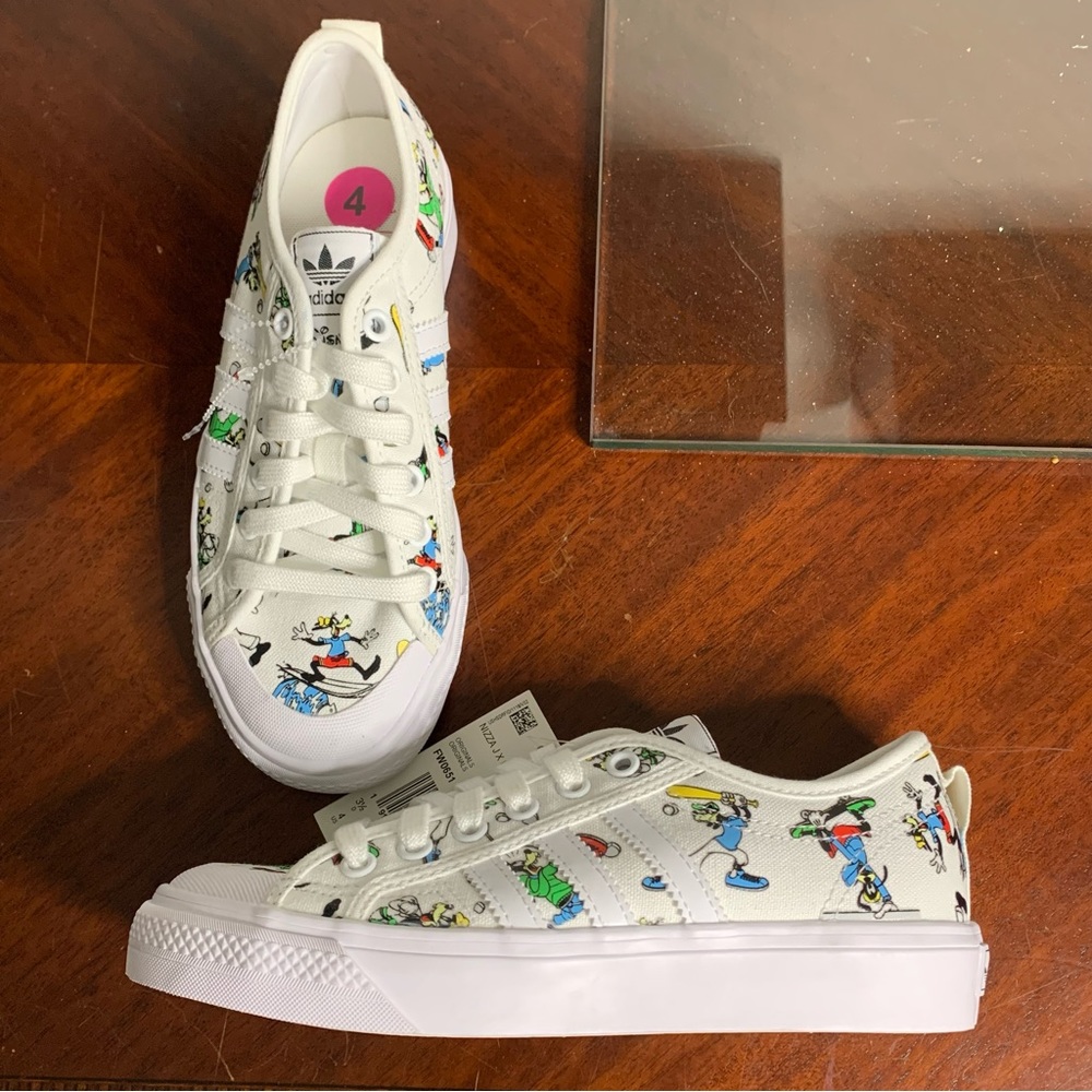NWT Adidas Nezza  X Disney Sporty Goofy Sneakers - Picture 11 of 13